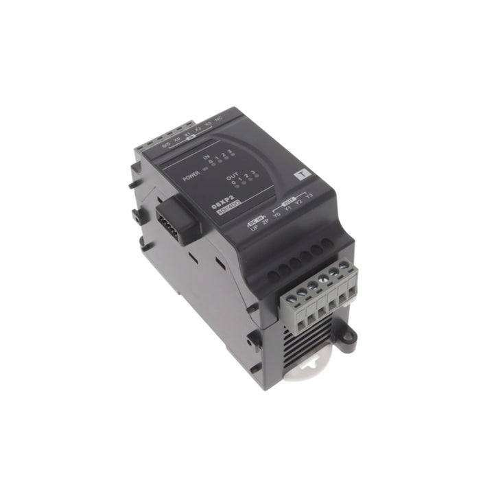 Delta DVP08XP211T PLC Module offering reliable industrial-grade performance.