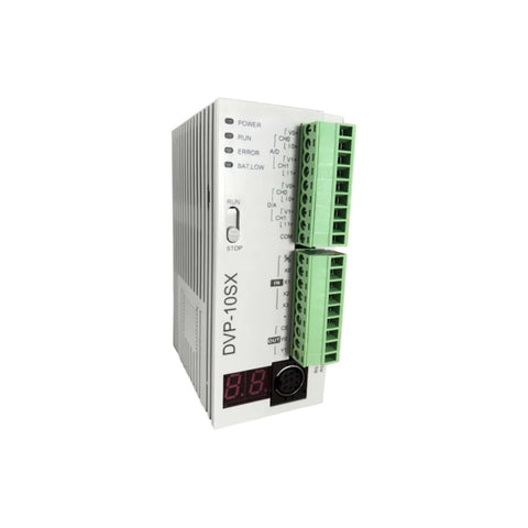 Delta DVP10SX11T is a reliable and compact PLC Module perfect for industrial control needs.