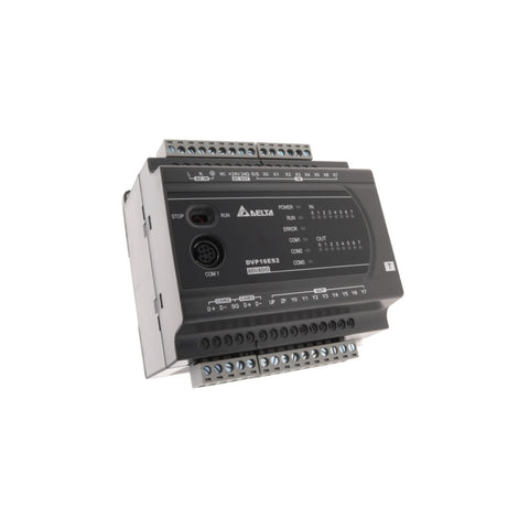 Delta DVP16ES200T PLC Module providing robust automation solutions for various industrial applications.