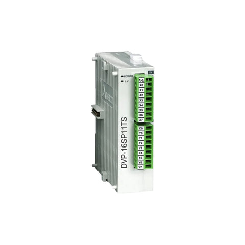 Delta DVP16SP11TS PLC Module offering high-performance control and reliable operation.
