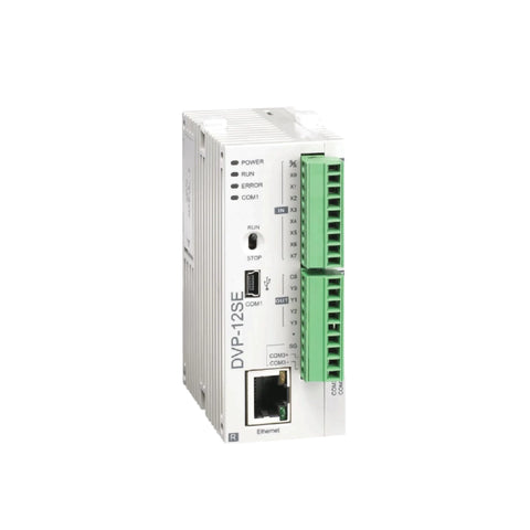 Delta DVP26SE11T PLC Module offering advanced control and reliable performance for industrial applications.