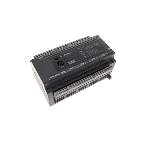 Delta DVP40ES200R PLC Module offering reliable industrial automation solutions.