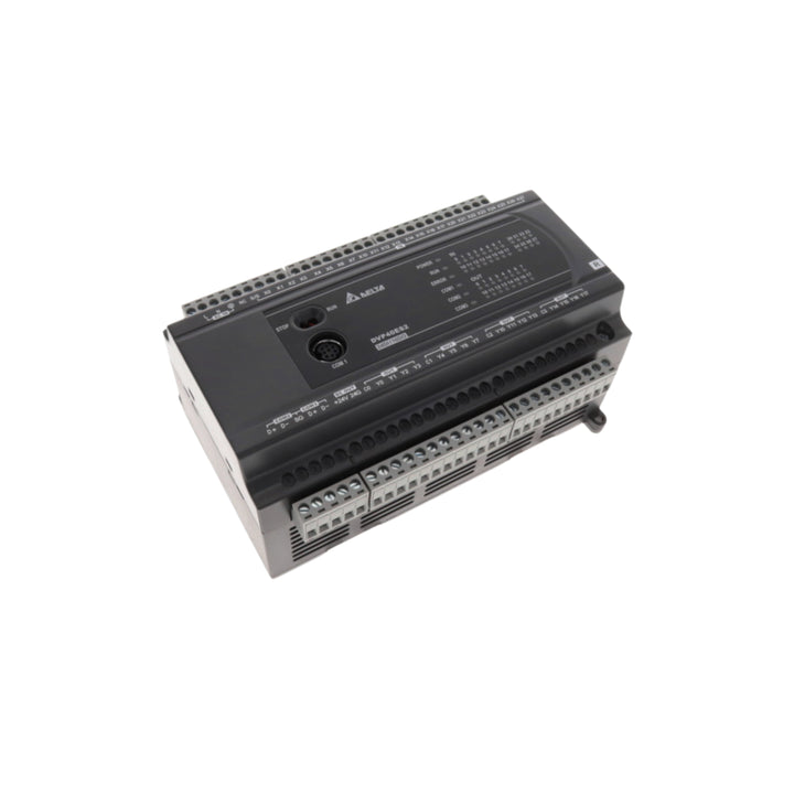 Delta DVP40ES200R PLC Module offering reliable industrial automation solutions.