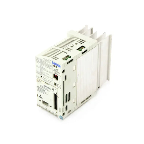 Lenze E82EV371_2C VFD, 0.37 kW, 230 V, compact 8200 Vector motor drive for automation.