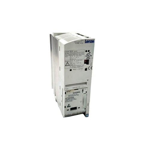 Lenze E82EV551K4C200 VFD, 5.5 kW, 400 V, modular vector drive for OEM and automation