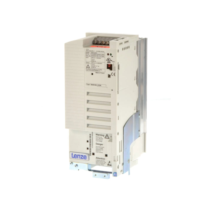 Lenze E82EV552_4C 5.5 kW frequency inverter, 8200 Vector series, 400/500V AC input, modular design for industrial automation.