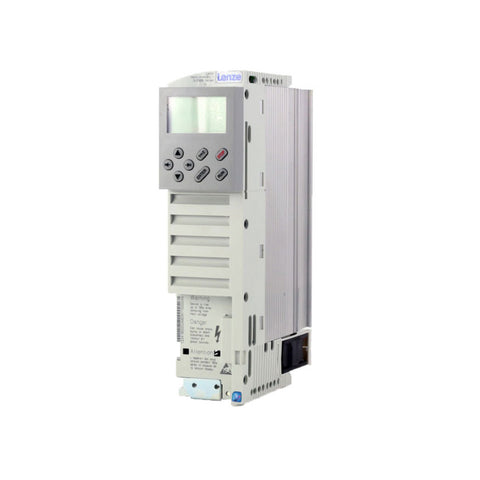 Lenze E82EV751K2C inverter, 0.75 kW, 230 V, compact drive for OEM and automation control systems.