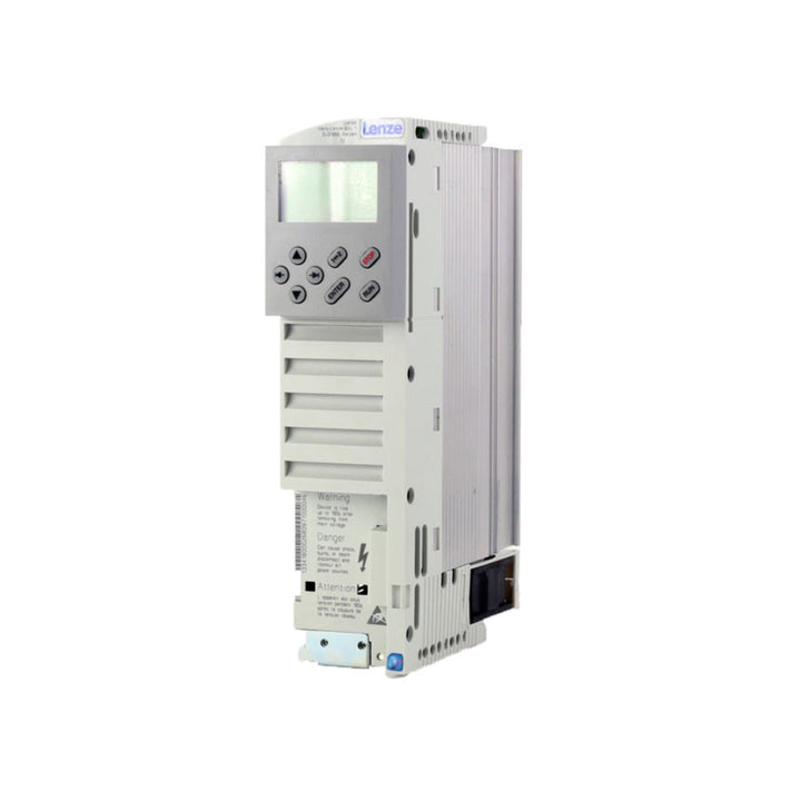 Lenze E82EV751K2C inverter, 0.75 kW, 230 V, compact drive for OEM and automation control systems.