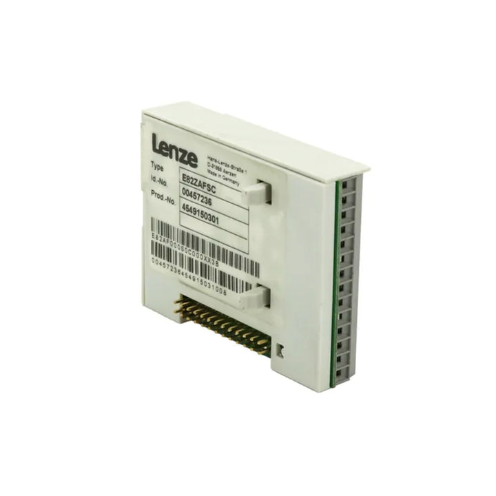 Lenze E82ZAFSC braking resistor for 8200 series drives, high-efficiency energy dissipation module.