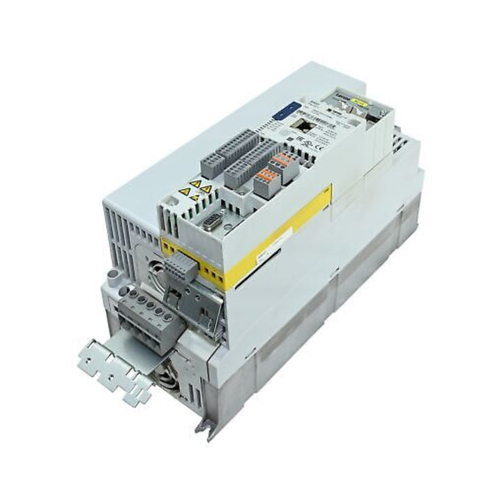 Lenze E84AVTCE1134SB0 servo inverter, 3.4 kW, i700 series, EtherCAT interface, compact design for dynamic motion control systems.