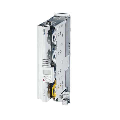 Lenze E94ASHE0134 shielding plate kit for EMC protection in automation systems.