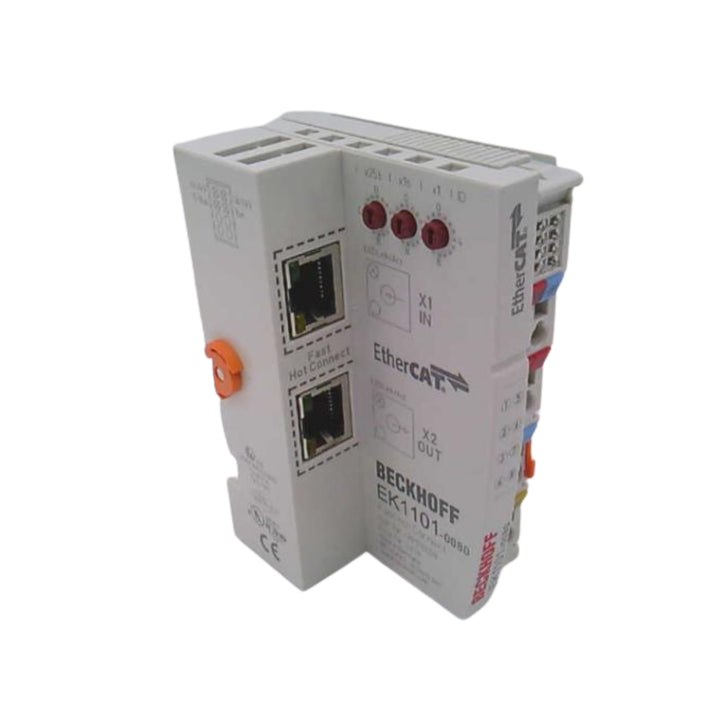 Beckhoff EK1101-0080 EtherCAT coupler with integrated 24 V DC power supply
