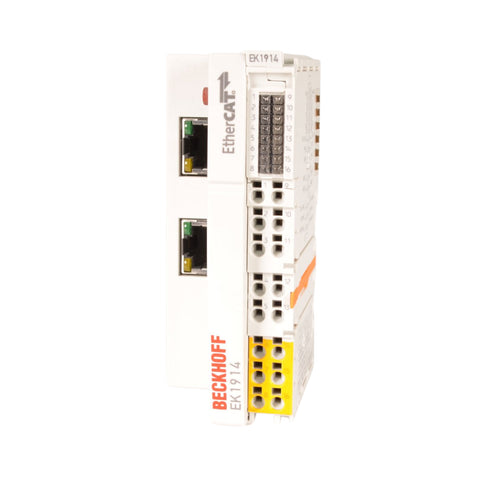 Beckhoff EK1914 EtherCAT coupler with 14 integrated digital I/O channels