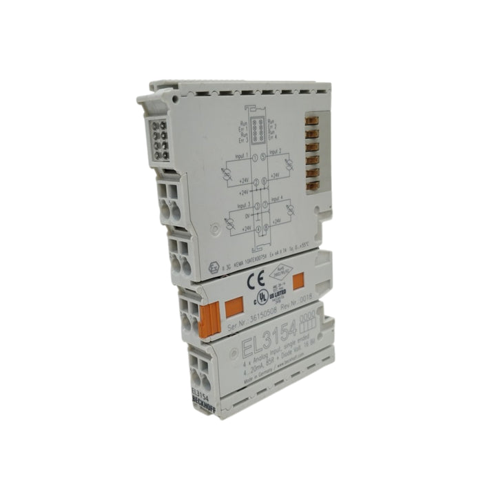 Beckhoff EL3142 2-channel digital output terminal, 24 V DC, 0.5 A, for precise switching in automation systems.