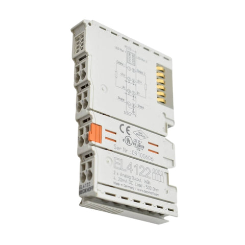Beckhoff EL4122 analog output terminal, 2-channel, ±10 V, 16-bit, EtherCAT