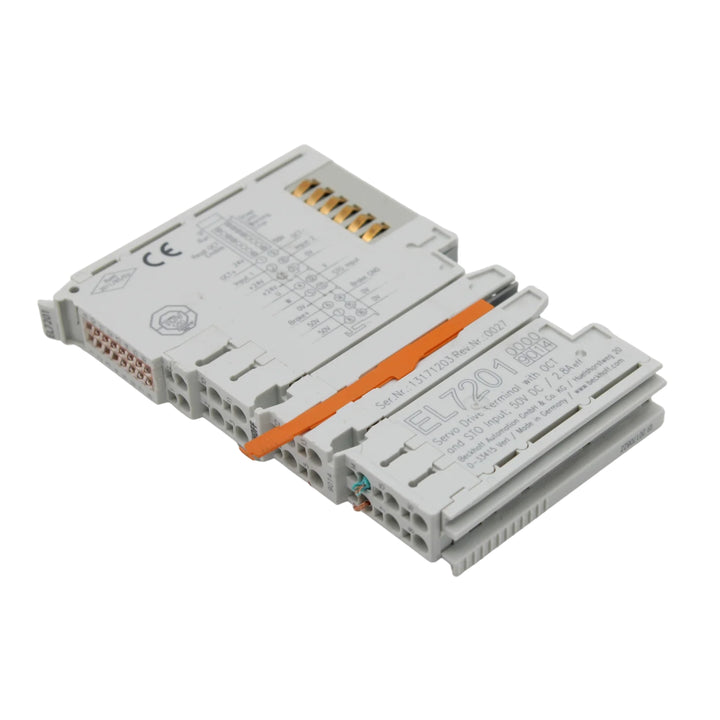 Beckhoff EL7201 EtherCAT servo terminal, 1-channel, 2.8 A RMS, compact drive technology