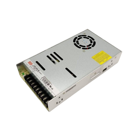 Mean Well ELG-150-24A LED driver, 150 W, 24 V DC adjustable output, reliable for commercial and industrial LED lighting.