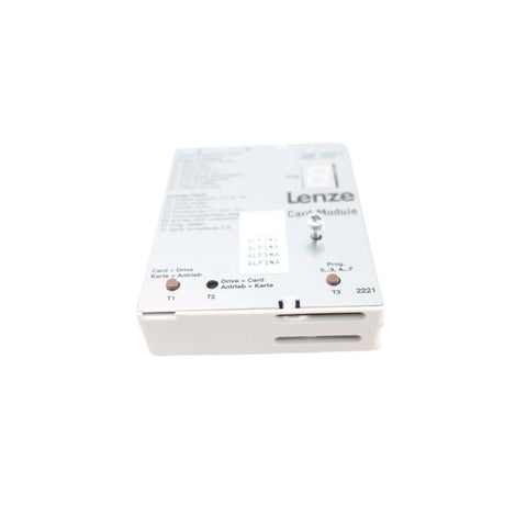 Lenze EMZ2221IB remote keypad, 7-segment LED display, IP65 front, panel-mounted for parameter setup on 8200 Vector frequency inverters.