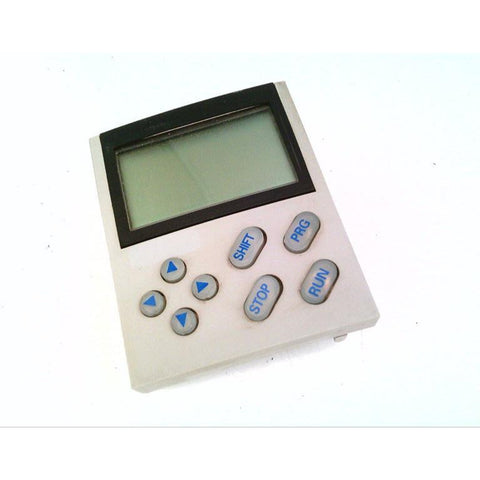 Lenze EMZ9371BB keypad programmer module for 9300 series servo inverters, IP20 protection, -10°C to +60°C operating range.