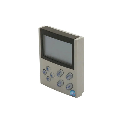 Lenze EMZ9371BC remote operator panel for 8200 drives, user-friendly control and monitoring solution.