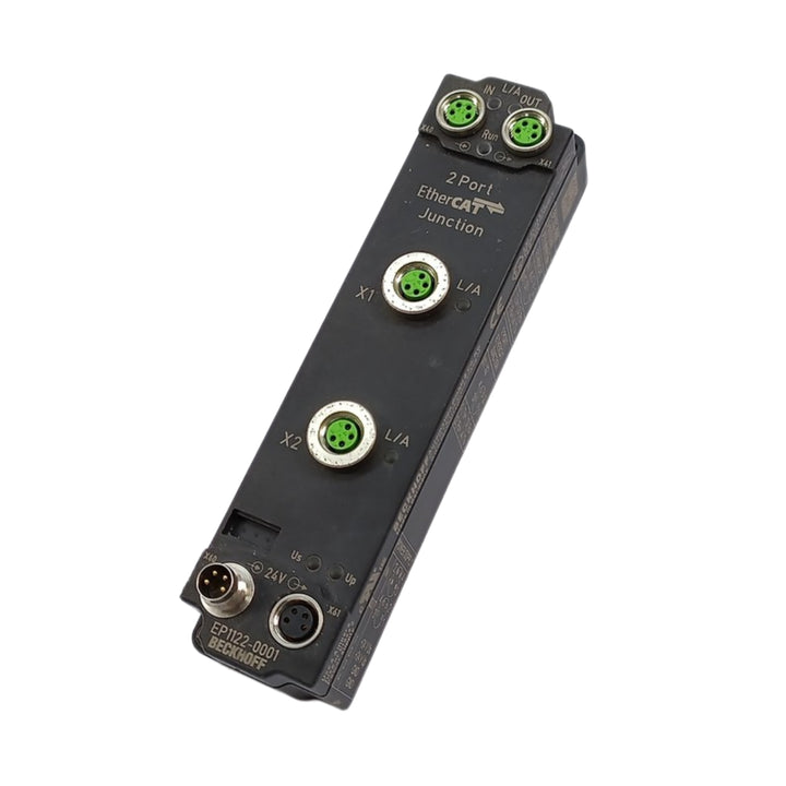 Beckhoff EP1122-0001 EtherCAT junction box, 2-port extension, IP67 field module