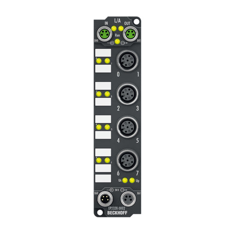 Beckhoff EP2328-0002 EtherCAT Box, 8 digital inputs, 8 digital outputs, IP67