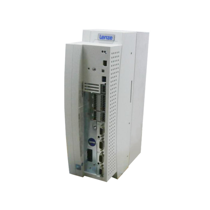 Lenze EVS9323-EPV004 1.5 kW servo position controller, 9300 series, 400/480 VAC input, modular design for industrial automation.