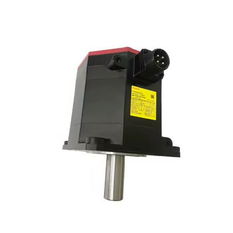 FANUC A06B-0266-B100 α12/3000 AC servo motor without brake for CNC and automation systems.