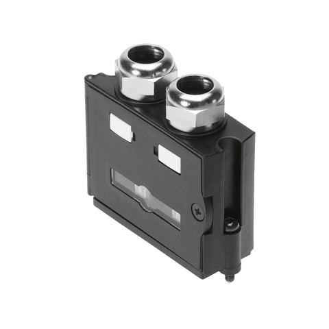 Festo FBS-SUB-9-GS-DP-B Sub-D 9-pin plug for Profibus, shielded with screw lock. Part no. 532216, GTIN 4052568086039.