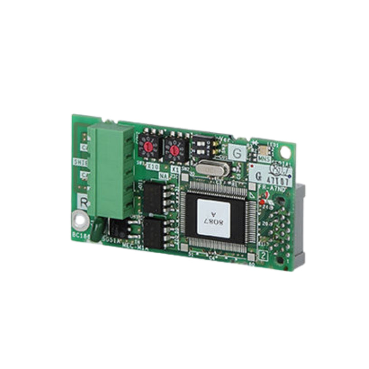 Mitsubishi FR-A7NC CC-Link communication card, for FR-A700 series inverters, DIN rail mountable