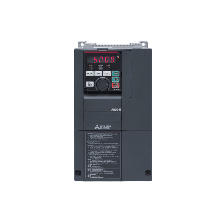 Mitsubishi FR-A840-00083-2-60 0.75 kW 230 V inverter for 3-phase motor control in industrial automation.