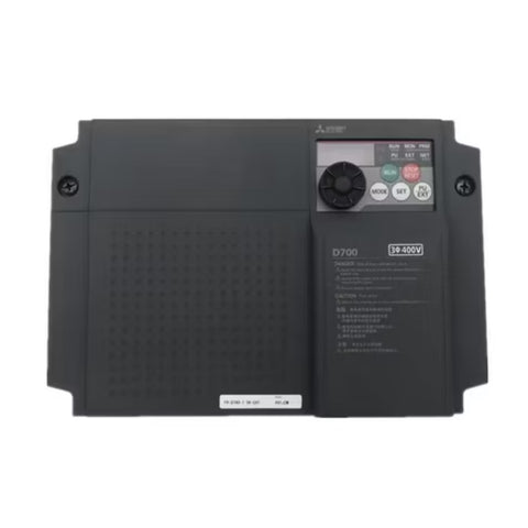 Mitsubishi FR-D740-7.5K-CHT variable frequency drive, 7.5kW, 400V, compact inverter, D700 series