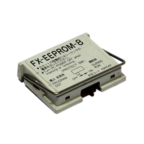 Mitsubishi FX-EEPROM-8 memory cassette for FX PLC, EEPROM storage for backup and program transfer