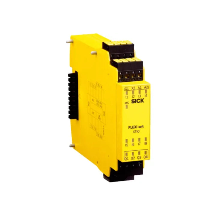 Sick FX3-XTIO84002 (1044125) Flexi-Soft safety I/O module for industrial automation, offering flexible and scalable safety control.