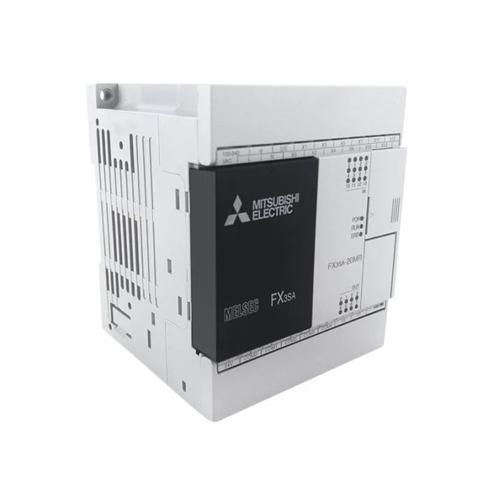 Mitsubishi FX3SA-30MR-CM PLC, 16 inputs 14 relay outputs, 100–240 VAC, compact control module