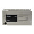 Mitsubishi FX3U-48MR/ES-A PLC, 48-point unit with 24 digital inputs and 24 relay outputs, 100–240V AC power supply.