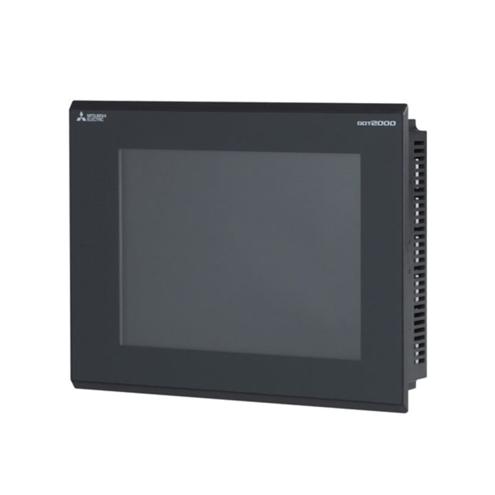 Mitsubishi GT2308‑VTBD 8" color touchscreen HMI with Ethernet and multi-touch capability.