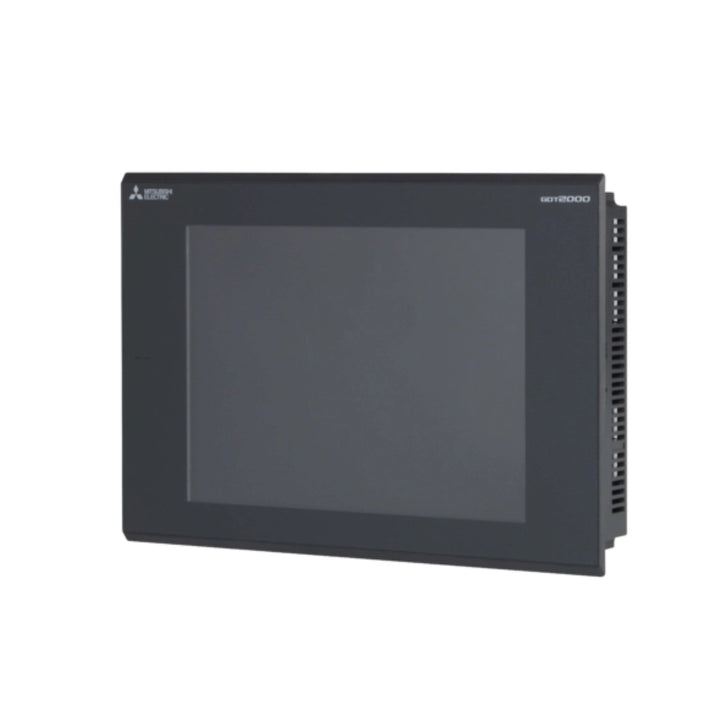 Mitsubishi GT2310-VTBA 10.4-inch color touch screen HMI with Ethernet and USB for industrial automation control.