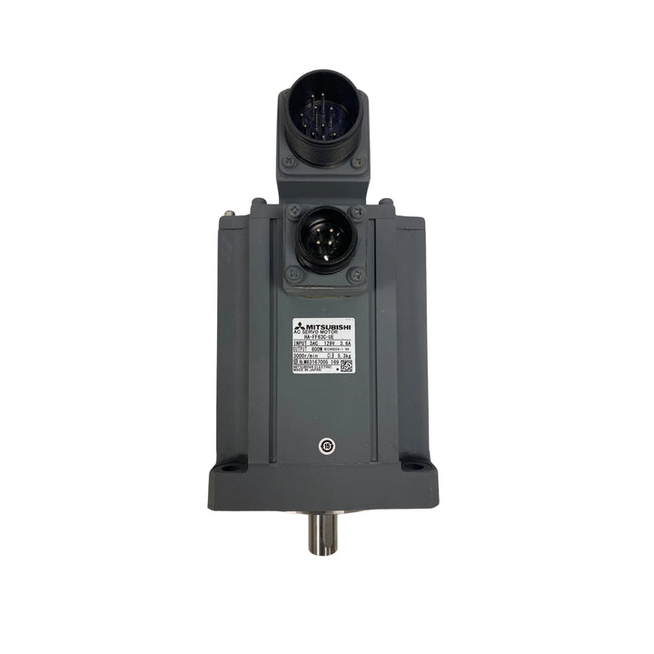 Mitsubishi HA-FF63C-UE 2.0 kW servo motor with 3000 rpm and encoder for precision industrial motion control.