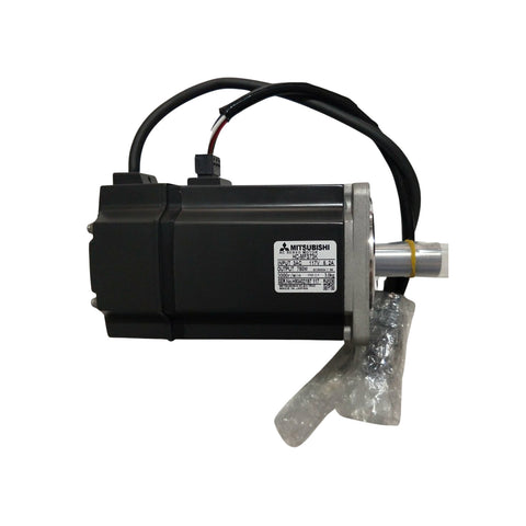 Mitsubishi HC‑MFS73K servo motor, 750 W, 3000 RPM, 200 V, medium‑inertia, incremental encoder
