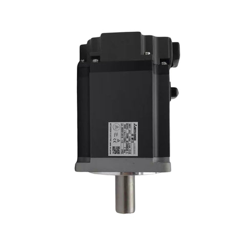 Mitsubishi HF‑MP73 0.75 kW servo motor 3000 rpm with encoder for precision industrial motion control.