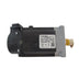 aMitsubishi HG-KR43JK servo motor, 400W, 3000 RPM, low-inertia, keyed shaft, oil seal, 22-bit encoder.