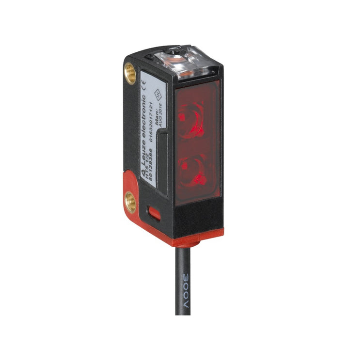 Leuze HT5.1/2 diffuse sensor, 120 mm range, background suppression, red LED, IP67