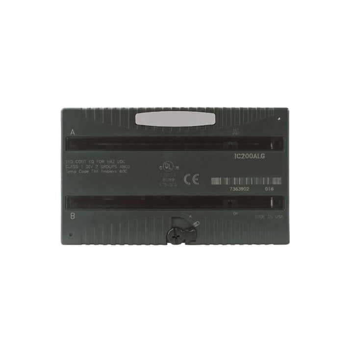 GE IC200ALG331 VersaMax 8-channel analog input module, 4–20mA current signals, 12-bit resolution