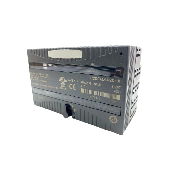 GE IC200ALG620 VersaMax 4-channel analog input module, 4–20mA current signals, 12-bit resolution