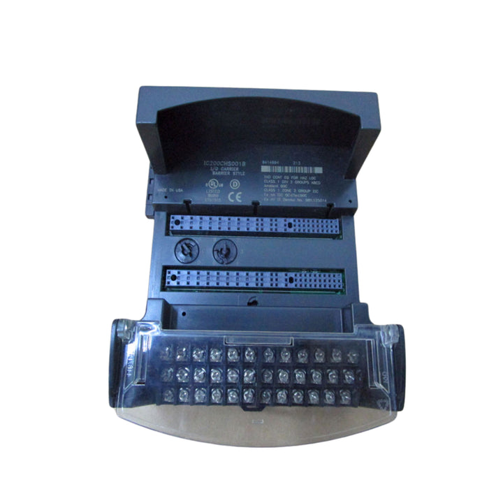 GE IC200CHS001 VersaMax 1-slot I/O carrier base, panel mount, for CPUs and I/O modules