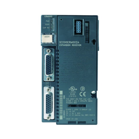 GE IC200ERM002 VersaMax Ethernet Remote I/O Master, dual 10BaseT ports
