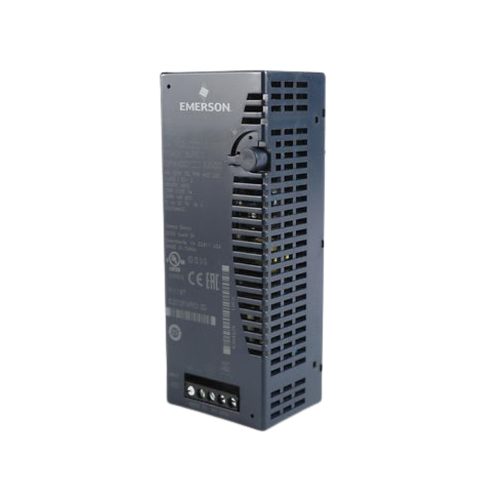 GE IC200PWB001 VersaMax power supply backplane, 24VDC input, DIN rail mount, powers CPU and I/O modules.