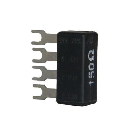 GE IC660BLM506 150-ohm bus terminator for Genius I/O RS-485 networks, ensures signal integrity in industrial automation systems.