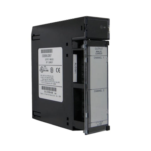 GE IC693ALG391 4-channel analog input module, 0–10VDC, 12-bit resolution, for Series 90-30 PLC systems.